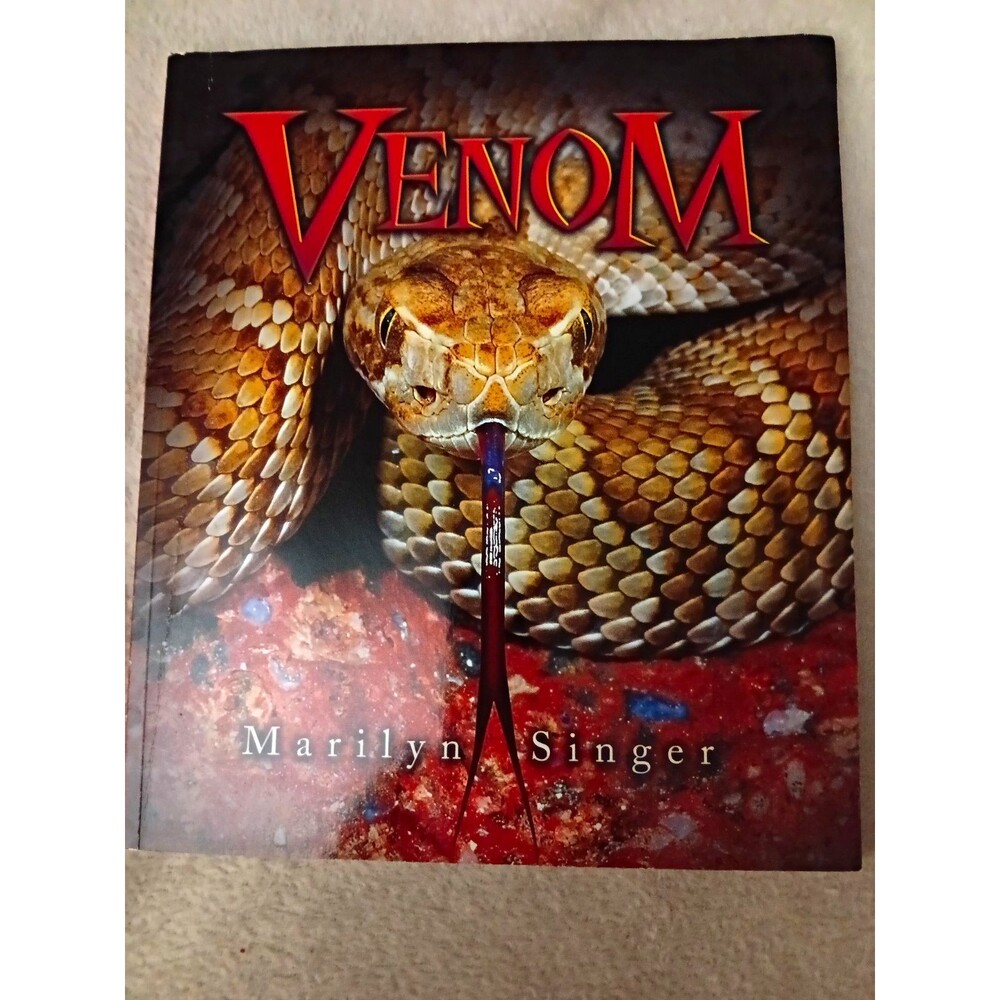 Marilyn Singer Venom (2014) Millbrook Press Juvenile Nonfiction Hardcover